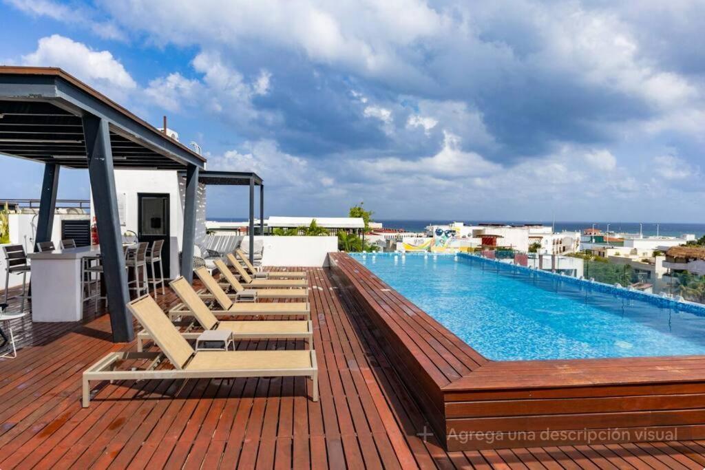 Pura Playa Luxury 5th Avenue Rooftop Ocean View