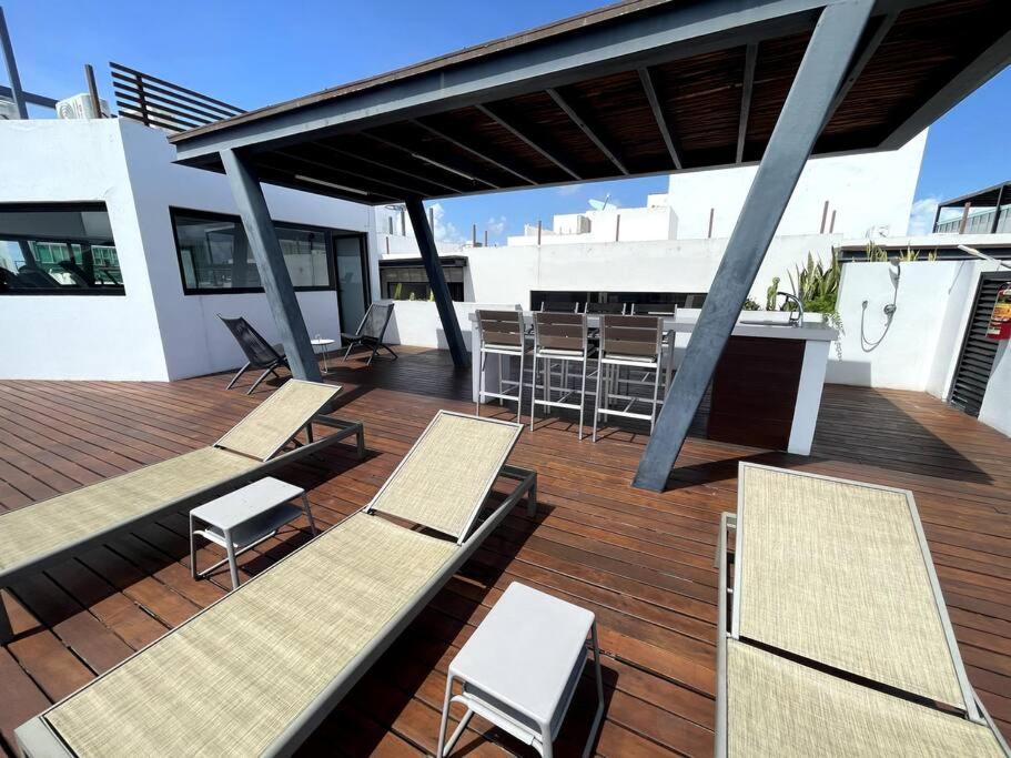 Pura Playa Luxury 5th Avenue Rooftop Ocean View Playa del Carmen